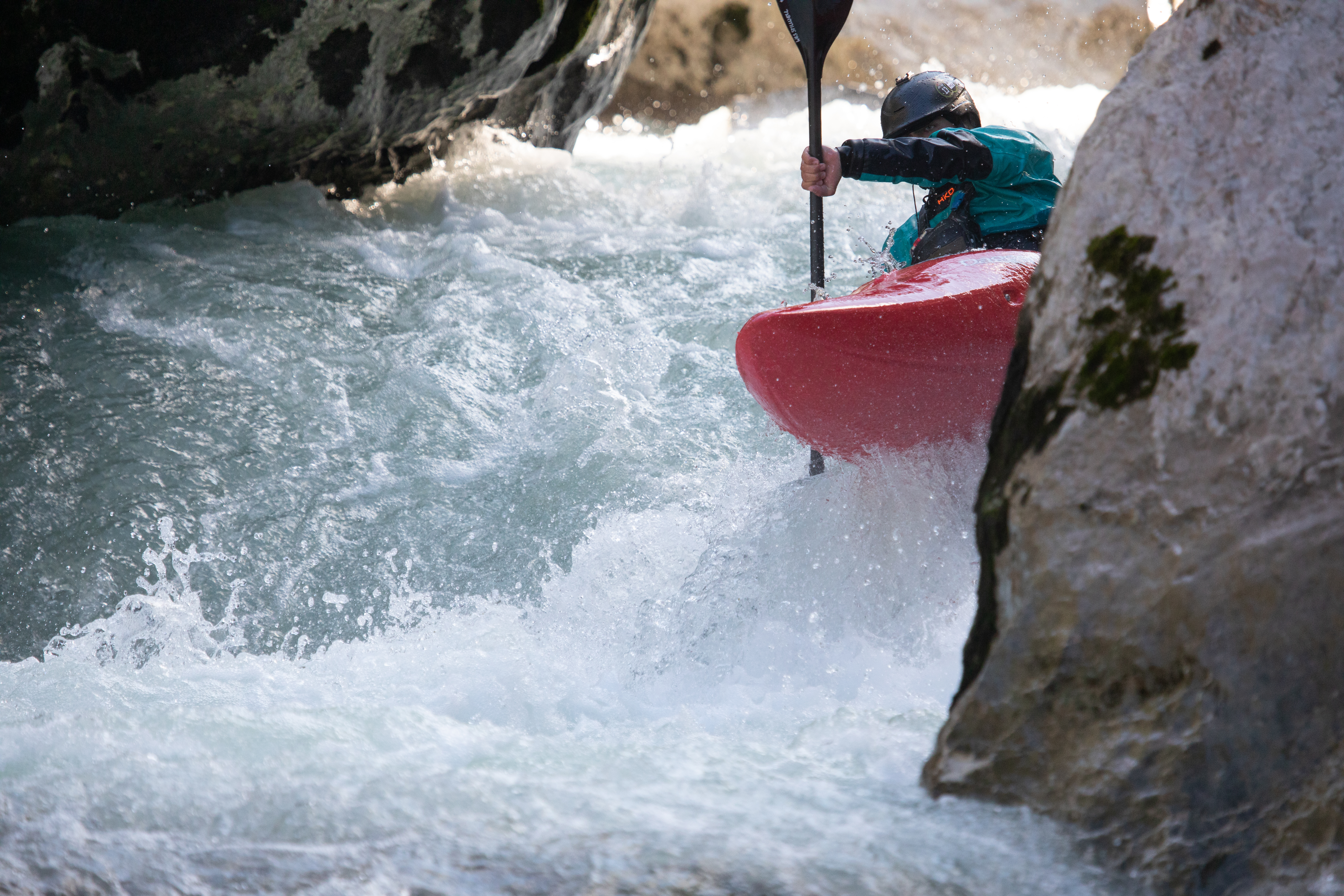 Kayaking in Lofer, Pic by @MarcMoest